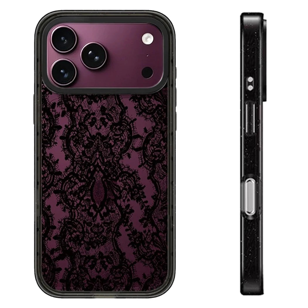 6091738 Impact Black Border Magnetic Case: Compatible with IPhone 18 17 16 15 14 13 Pro Max 18Pro Quake impact (MagSafe) 3 iPhone17 Pro Max