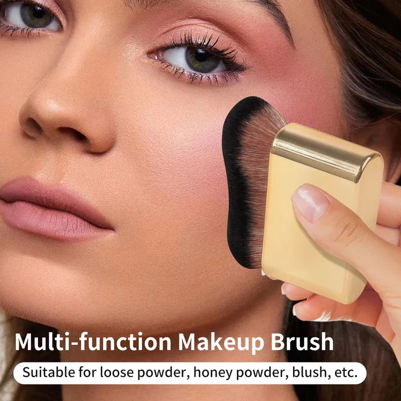 MAANGE Large Makeup Brushes for Contouring Tanning Liquid Foundation Cream Blush Soft Bristle Multi-purpose Makeup Tool for Days Quake