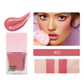 Velvety Liquid Blush, Waterproof Brightening Cream Blush, Suitable for All Skin Tones, Natural-Looking,Long-lasting Skin Tones Quake 03