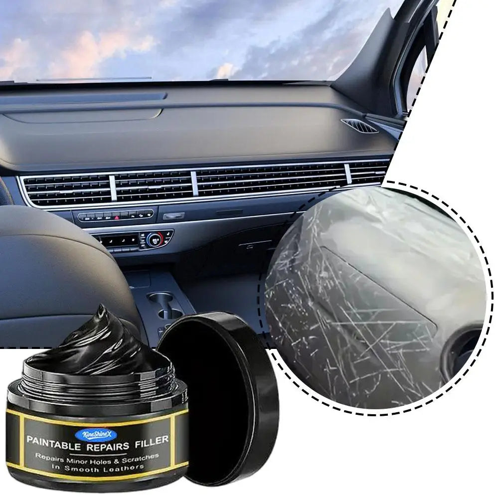 Magical Car Interior Restorer Wax Glossy Surface Repair Agent for Scratched Plastic Leather Filling Paste Car Maintenance Essent Quake
