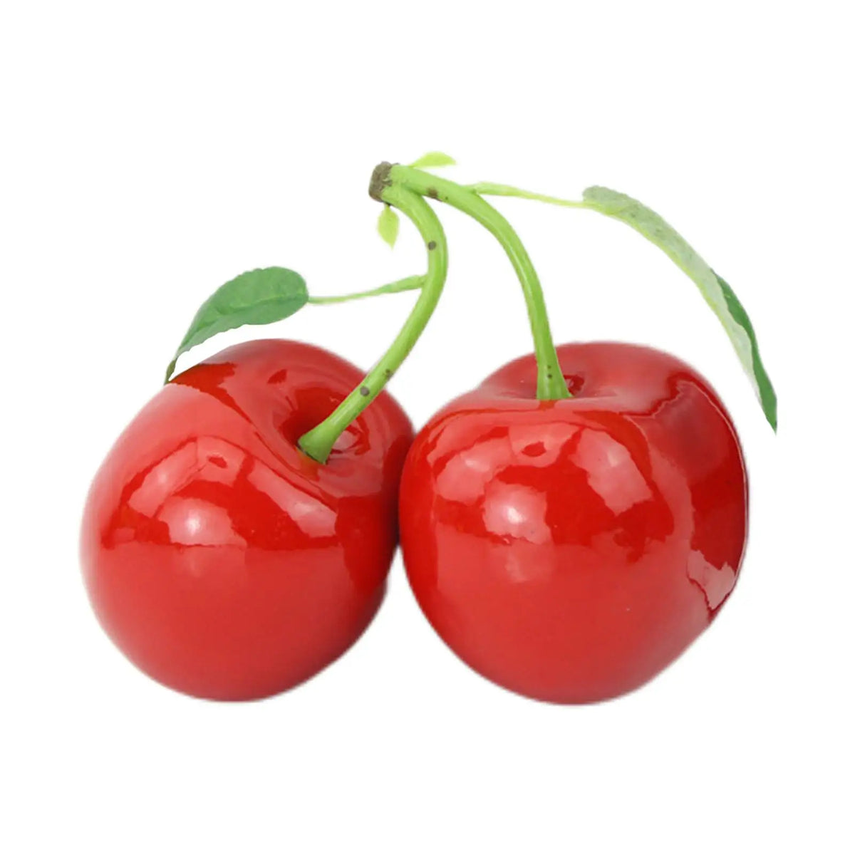 Simulation Cherry Desk Ornament Christmas Photography Prop Kitchen Toys Cabinet Figurine Wedding Simulation Food Model for Home Quake B