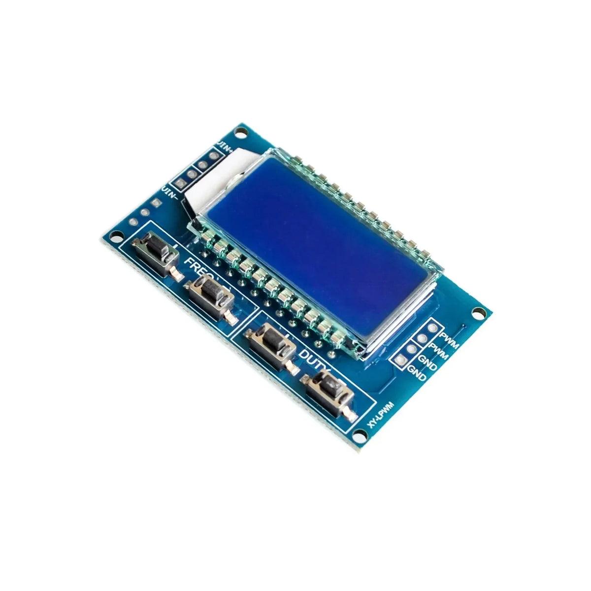 1Hz-150Khz Signal Generator PWM Board Module Pulse Frequency Duty Cycle Adjustable Module LCD Display 3.3V-30V 1Hz - 150Khz Quake