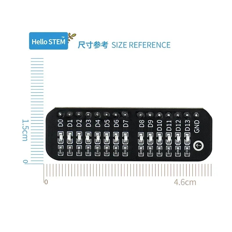 LED- flow light module digital port marquee development board for Arduino electronic building block maker education Quake
