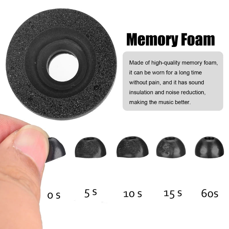 Premium Replacement Soft Earbuds Ear Tips S/M/L Universal Headphone Earpads for Anker liberty 2 pro /air x / 2/ 2pro K1KF Quake