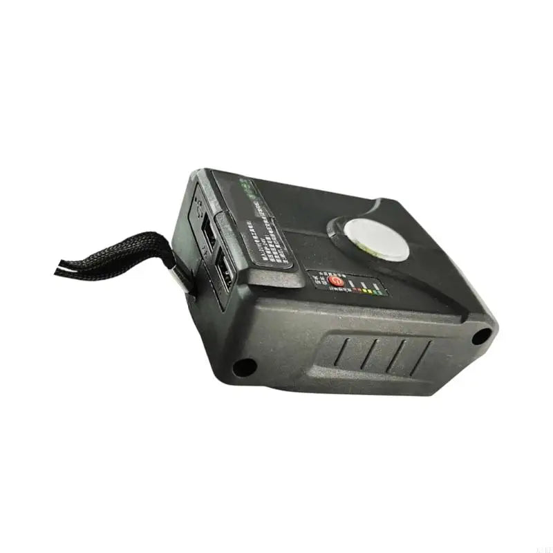 Battery Adapter for 18V 21V Battery Pack, Double USB Output with LED Light, Power Converter for Phones,Camping Gear Devices K1KF Quake