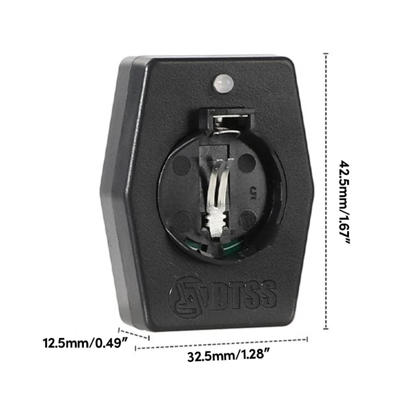 Rechargeable Button Battery Charger with TypeC Cable for Toys and Gadgets LIR2032 2025 2016 Batteries Charging Adapter K1KF Quake