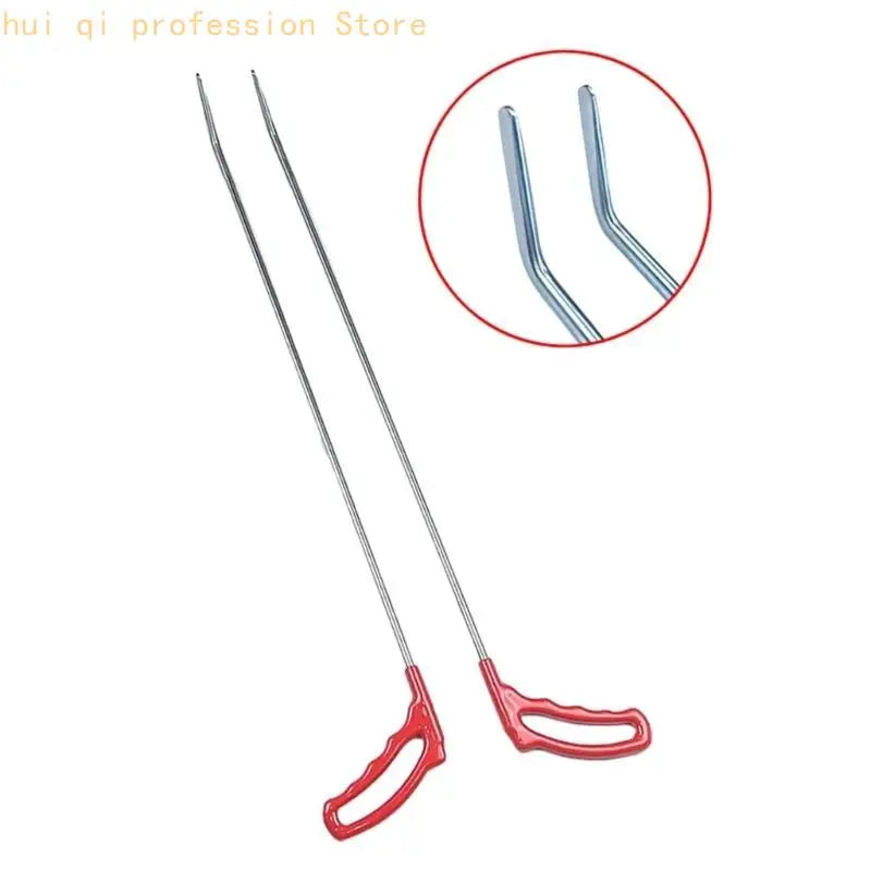 2Pcs/8Pcs Car Body Repair Removal Tools Automotive Door Dent Repair Hooks Stainless Steel Push Rods Kits H8WE Quake 2pcs 8mm CN