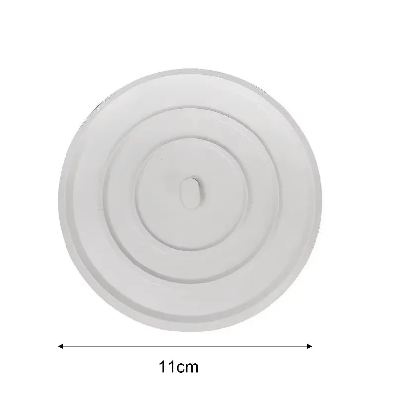 11cm Large Rubber Bathtub Stopper Leakage-proof Drain Cover Kitchen Sink Hair Stopper Tub Flat Plug Stopper Bathroom Accessories Quake