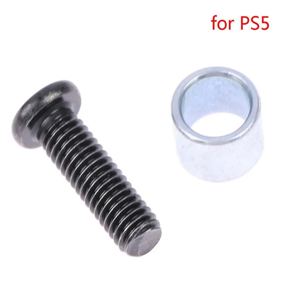 1Pcs SSD Screw for PS5 and 1Pcs Ring Replacement for Sony DualSense 5 Console Solid State Drive Quake