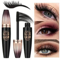 Waterproof 4D Mascara Thick Long Smudge-proof Plump Encrypted Long-lasting Curling Large Eye Makeup Makeup Tools Quake 1PC