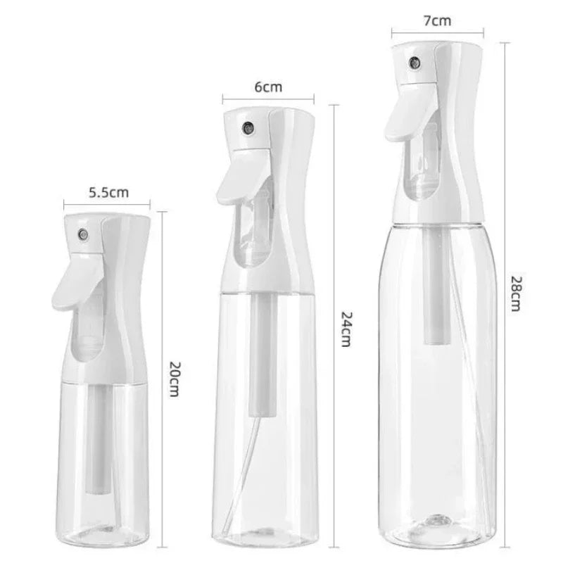 Refillable Continuous Bottles 500/300/200ml Hair Spray Sprayer Hair Tools Bottle Mist Watering Can Automatic Salon Barber Water Quake