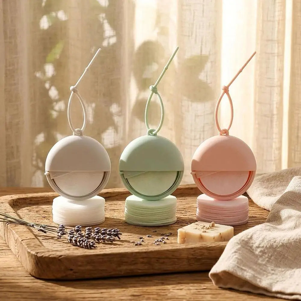 Outdoor Essentials 1 Box Roll Box Travel Mini Portable Soap Tablets Convenient Disposable Soap Paper Tool Quake