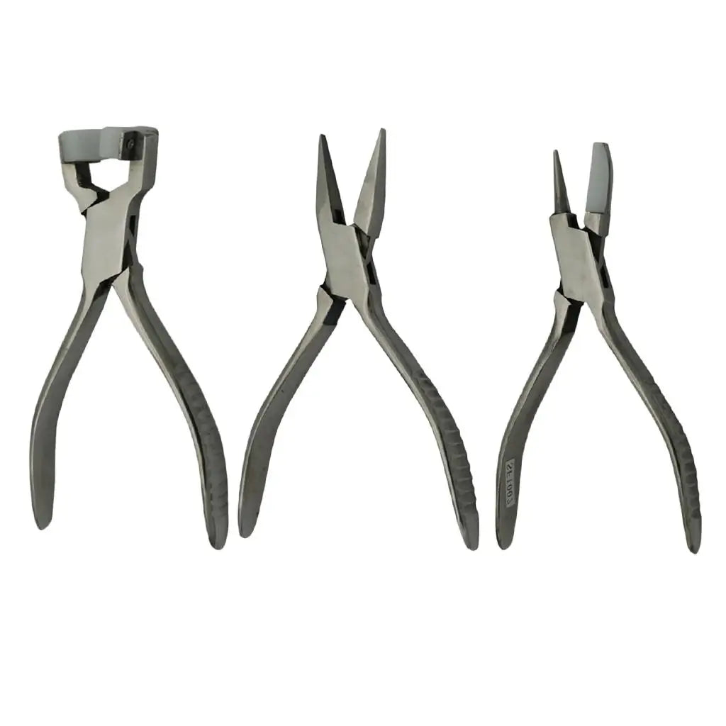 Durable Stainless Steel Jewelry Making Pliers Multipurpose Repair Tools for Beads and Jewelry Accessories Quake