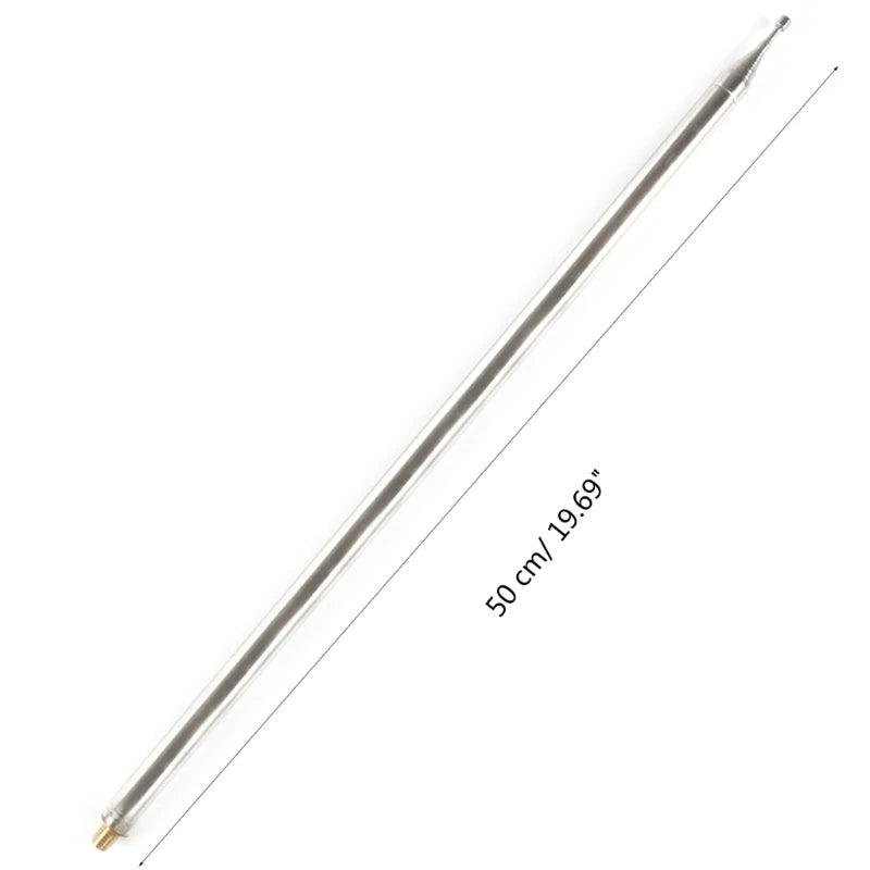 Telescopic Antenna DIY Oscillator for Positive V Antenna Multifunctional Stainless Tie Rod Antenna K1KF Quake