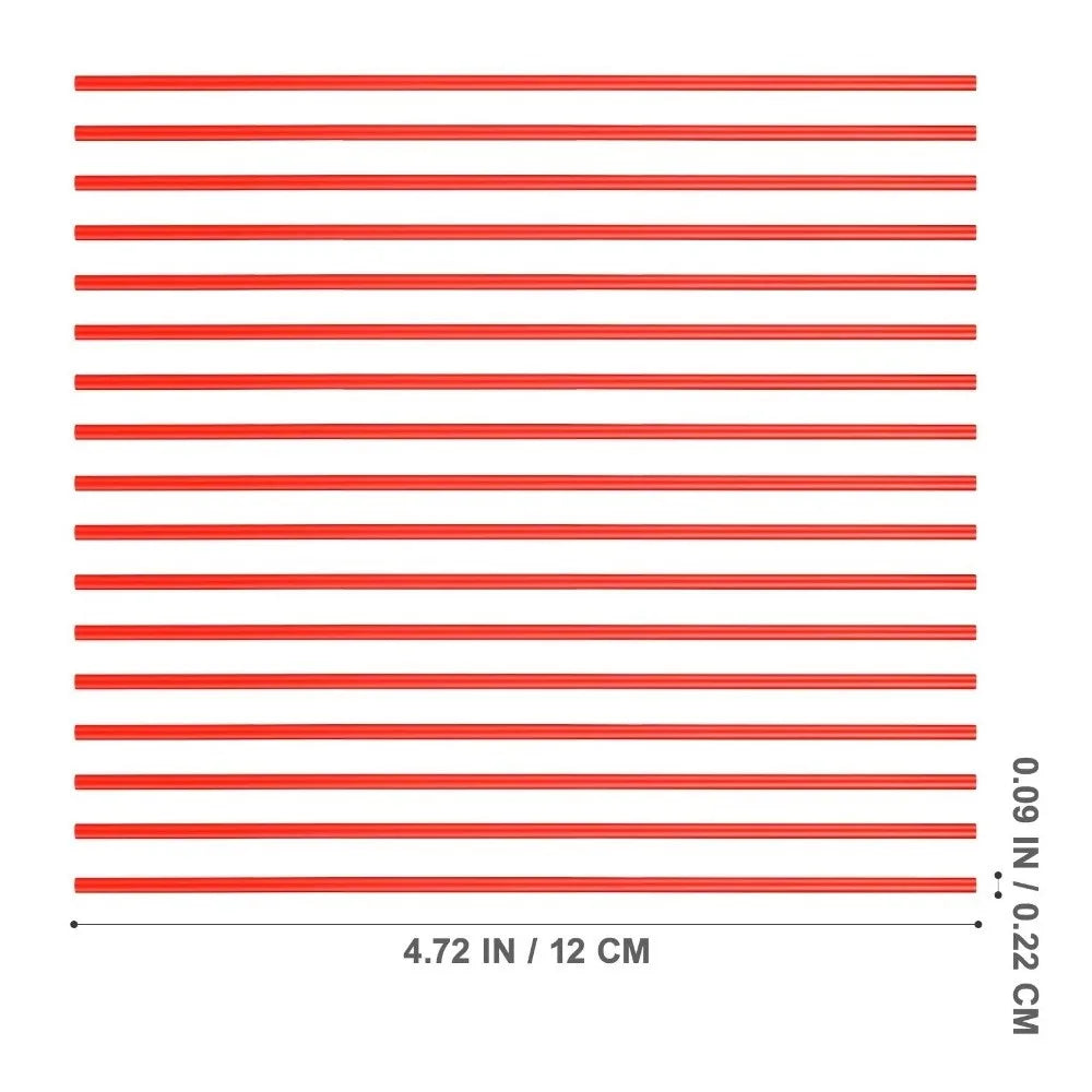 Plastic Tube Spray Can Extension Straw 12cm Length Red Color Rust Remover Straw Extended Replacement Tips Accessories Quake