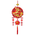 Vietnamese Spring Festival Festive Red Hanging Ornament Horse Year Symbol Tassel Traditional Wall Hanging Tet 2026 Celebration Quake C