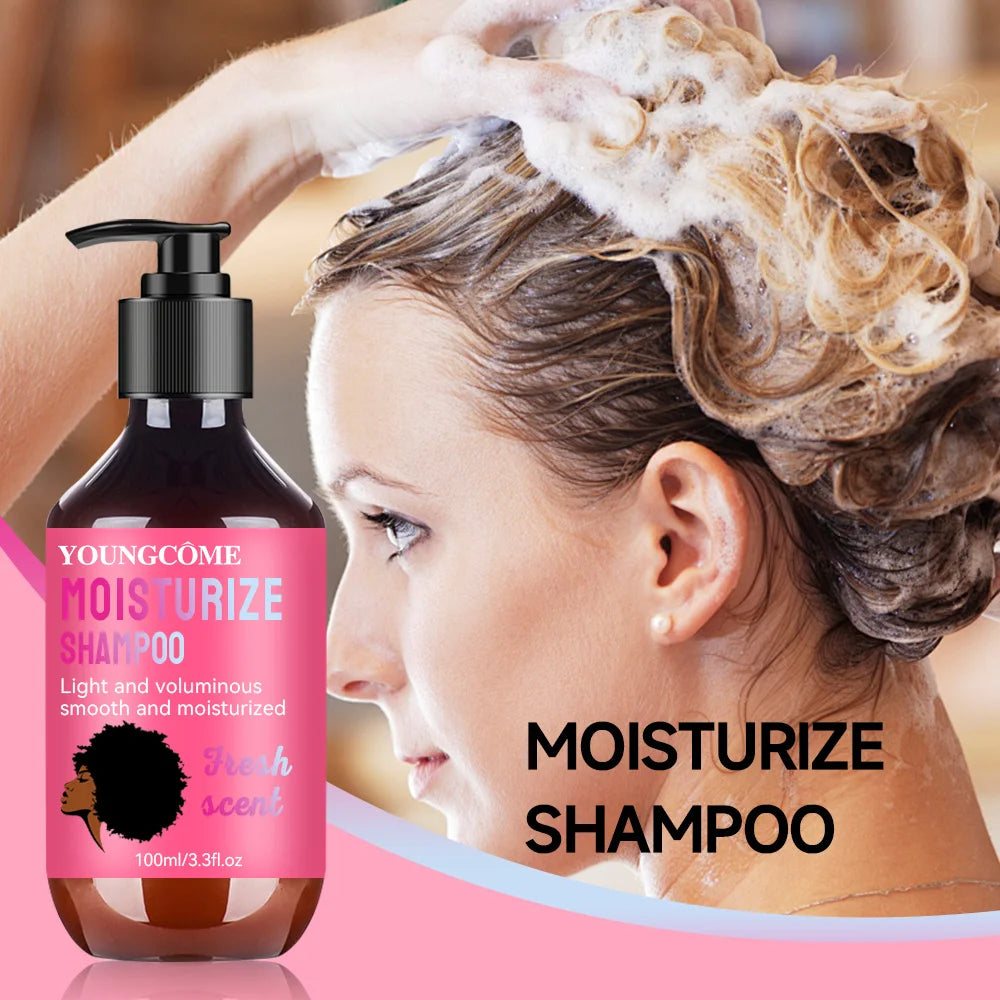 Shampoo Nourishing Hair Strengthens Restore Damaged Split Hair Scalp Cleansing Dandruff Control Hair Shampoo Quake