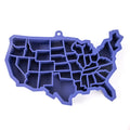 United States map Ice Cube silicone Whiskey Ice maker Ice Cube Mold Creative kitchen bar appliances Quake A