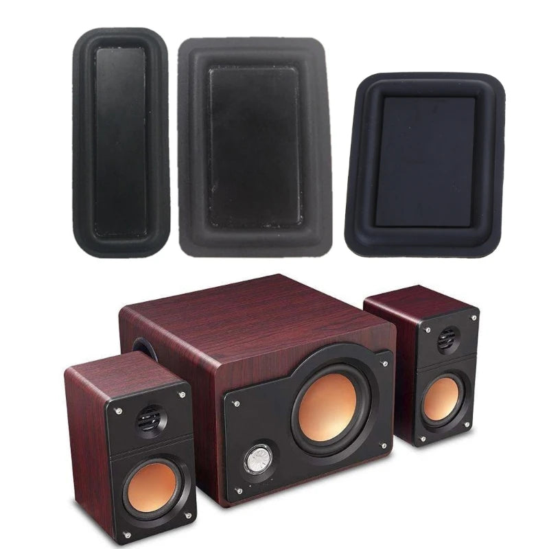 Square Bass Radiator Speaker Bass Radiator Passive Speaker Woofer for Car Home Home Passive Bass Woofer Diaphragm Plate K1KF Quake