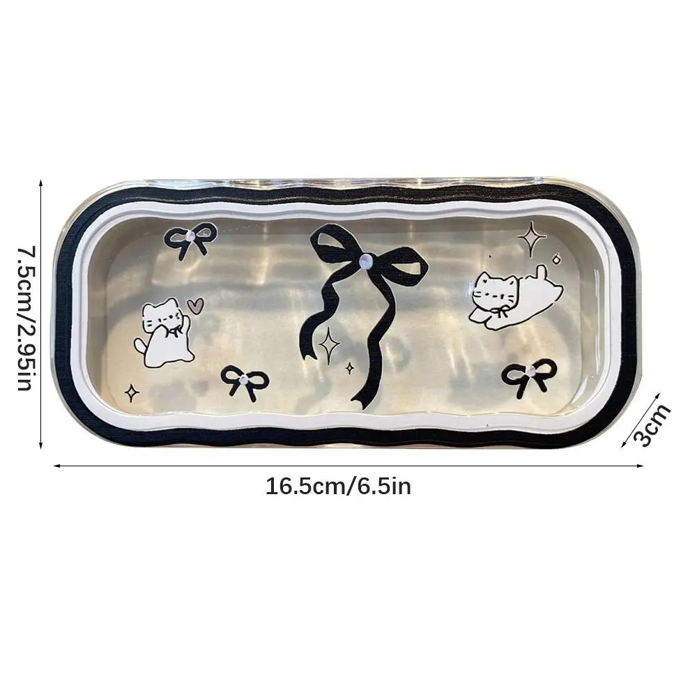 Plastic Puppy Glasses Case Visible Transparent Sunglasses Storage Box Portable Cartoon Animals Glasses Protective Case Gifts Quake