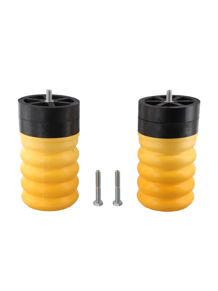 For Jumper Rear Air Helper Spring Kit Black High Universality Fitment Non-deformation Feature Practical Design Quake