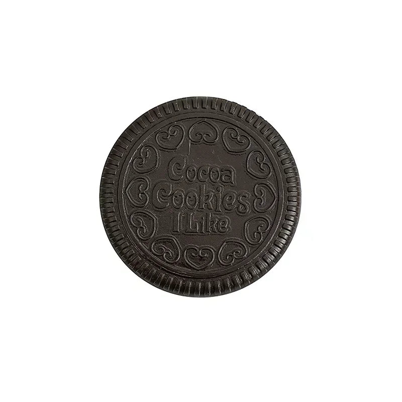 1pc Mini Pocket Chocolate Makeup Mirror Cookie Biscuits Compact Make Up Mirror with Comb Portable Traveling Folding Mini Miroir Quake
