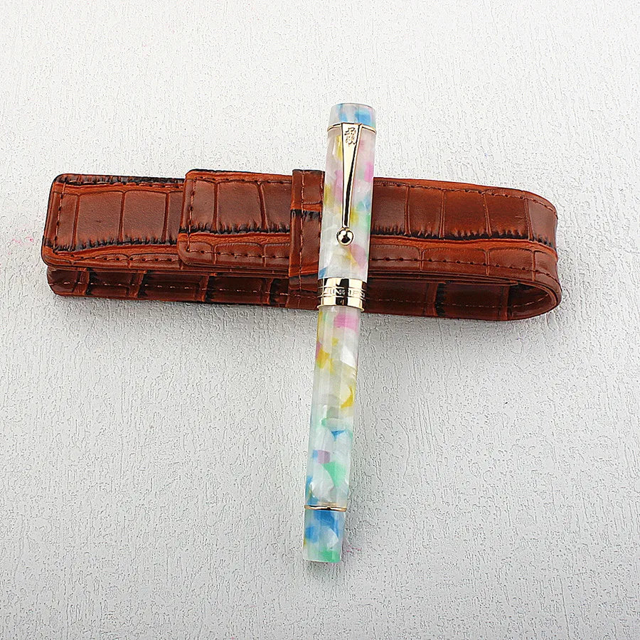 Jinhao Century 100 Elegant Calligraphy Pen - Ergonomic Design, Twist Cap, Fine Nib (M/F/EF) - Ideal for Daily Office Use Quake 100-2 F0.5MM