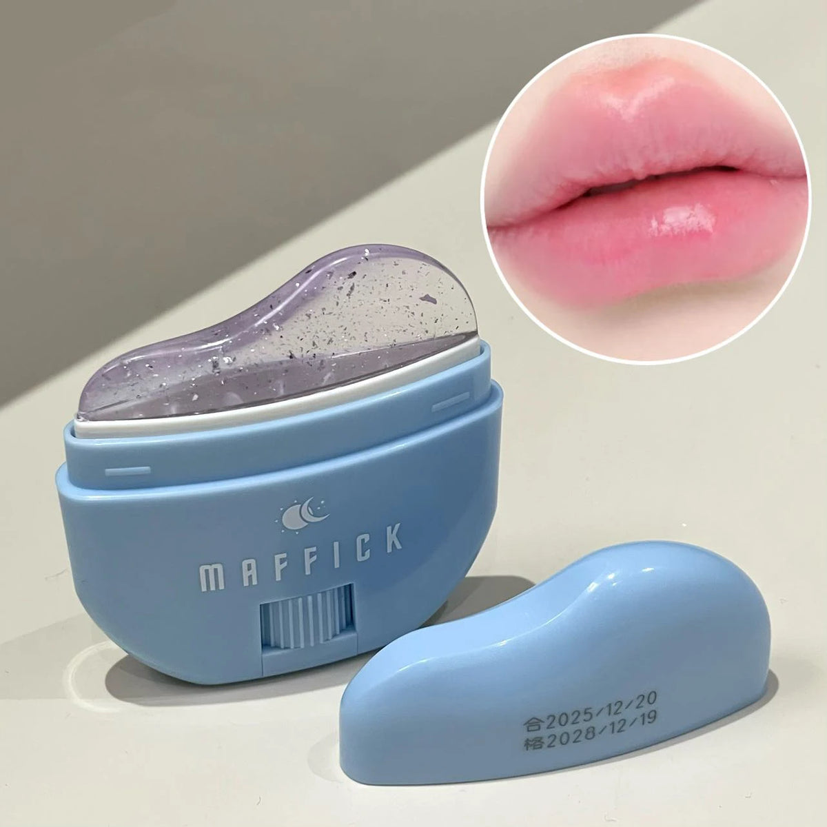 Lip & Cheek Temperature Changing Blush Stick Hydrating Gel Texture Long Lasting Natural Pink Moisturizing Cheek Gloss Makeup Quake 8g