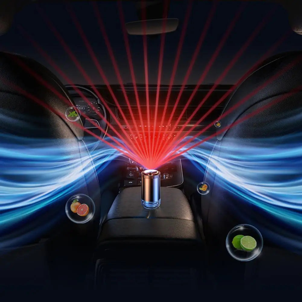 Car Electric Air Diffuser Aroma Car Air Vent Humidifier Mist Aromatherapy Removing Odor Eliminator Auto Tools Quake