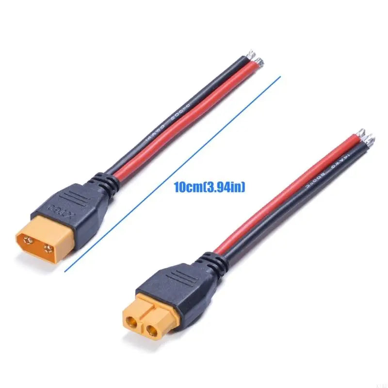 60 Charging Cable PVC Insulated DIY Battery Wire for Remote Charging Setup with Stripped Wire Ends,10Cm K1KF Quake