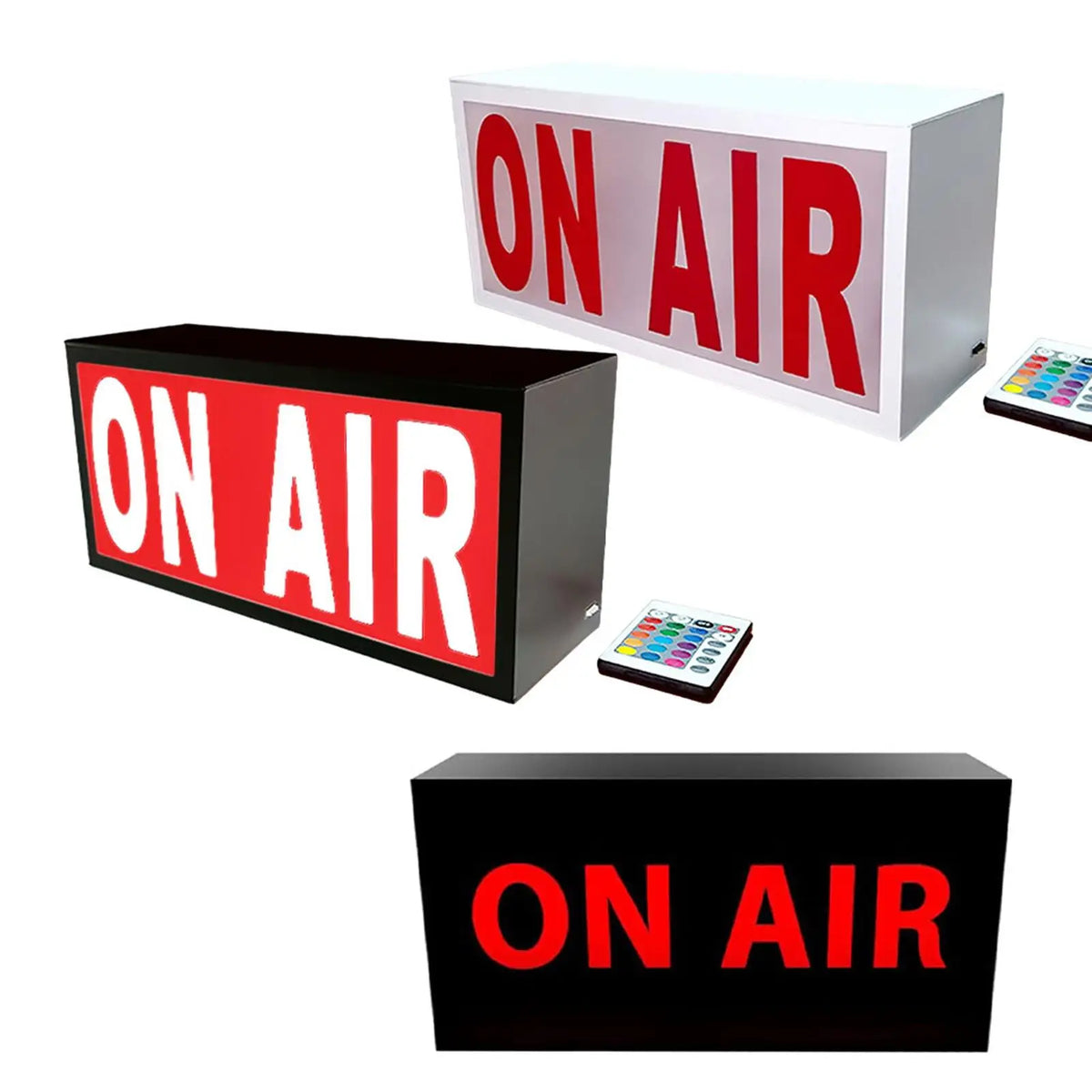 Studio Sign LED Illuminated Night Lights Wireless Using On The Air Light up Sign for Pub Recording Radio Home Decoration Quake