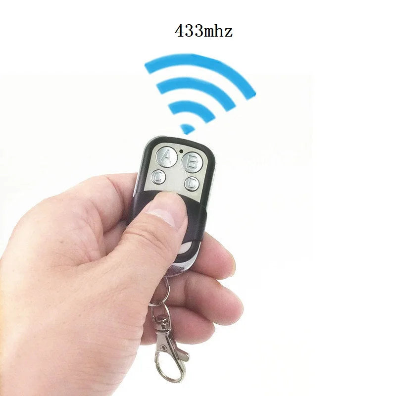 Cloning Duplicator Key Fob A Distance Remote Control 433MHZ Clone Fixed Learning Code Rolling Code For Gate Garage Door Quake