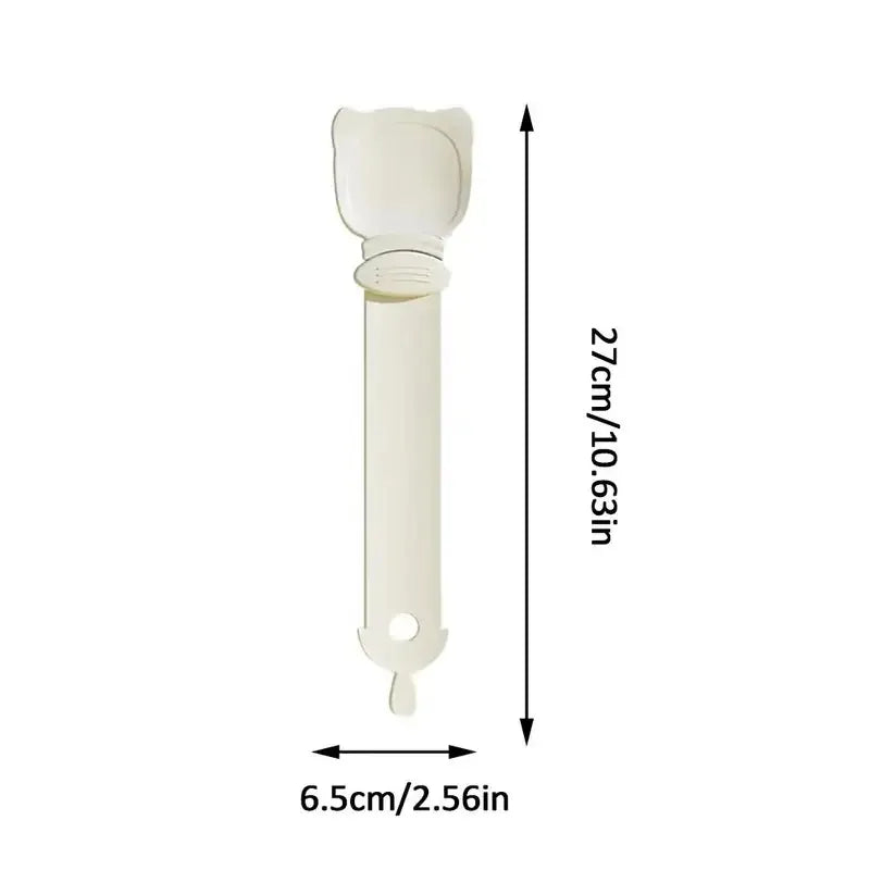 Pet Feed Spoon Food Scoop Cat Strip Squeezer Feeder Dispenser Indoors Puppy Kitten Snack Liquid Food Scoop Kitty Pet Supplies Quake
