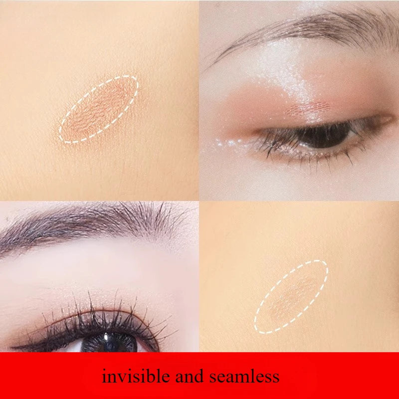 72-240pair Gauze Lace Mesh Olive-shaped Eyelid Paste-shaped Invisible Natural Double Fold Eyelid Shadow Tape Sticker Beauty Tool Quake