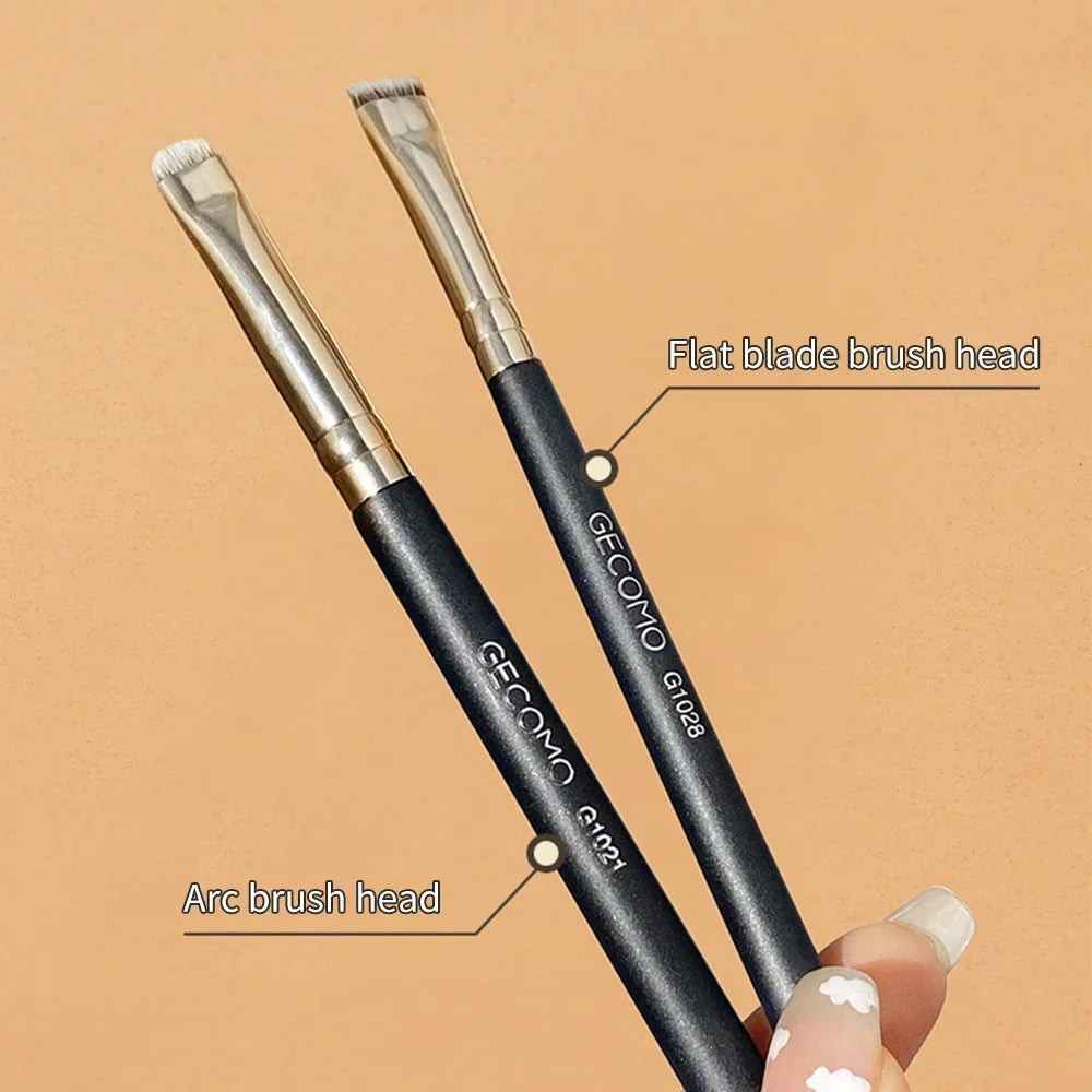 Makeup Brushes Eyeliner Eyebrow Detail Brush Portable Small Angled Flat Round Brush Professional Liner Brow Beauty Make Up Tools Quake