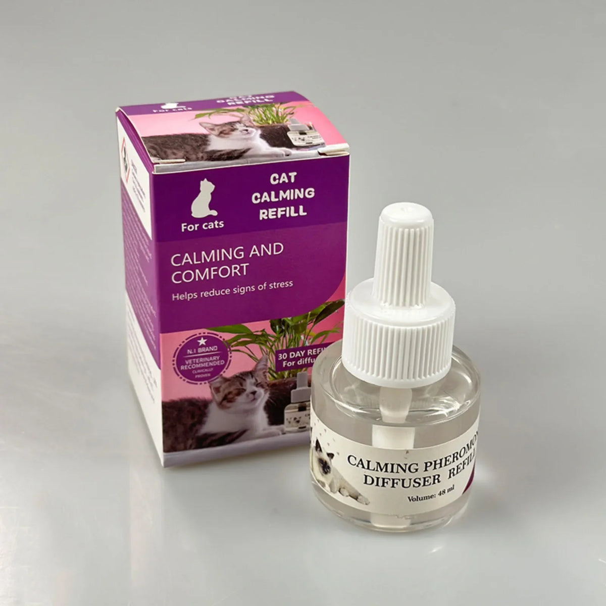 48ML Cat Pheromones Prevent Cats From Scratching And Urinating. Cat Pheromones Anti-Stress Emotional Soothing Agent For Cats. Quake