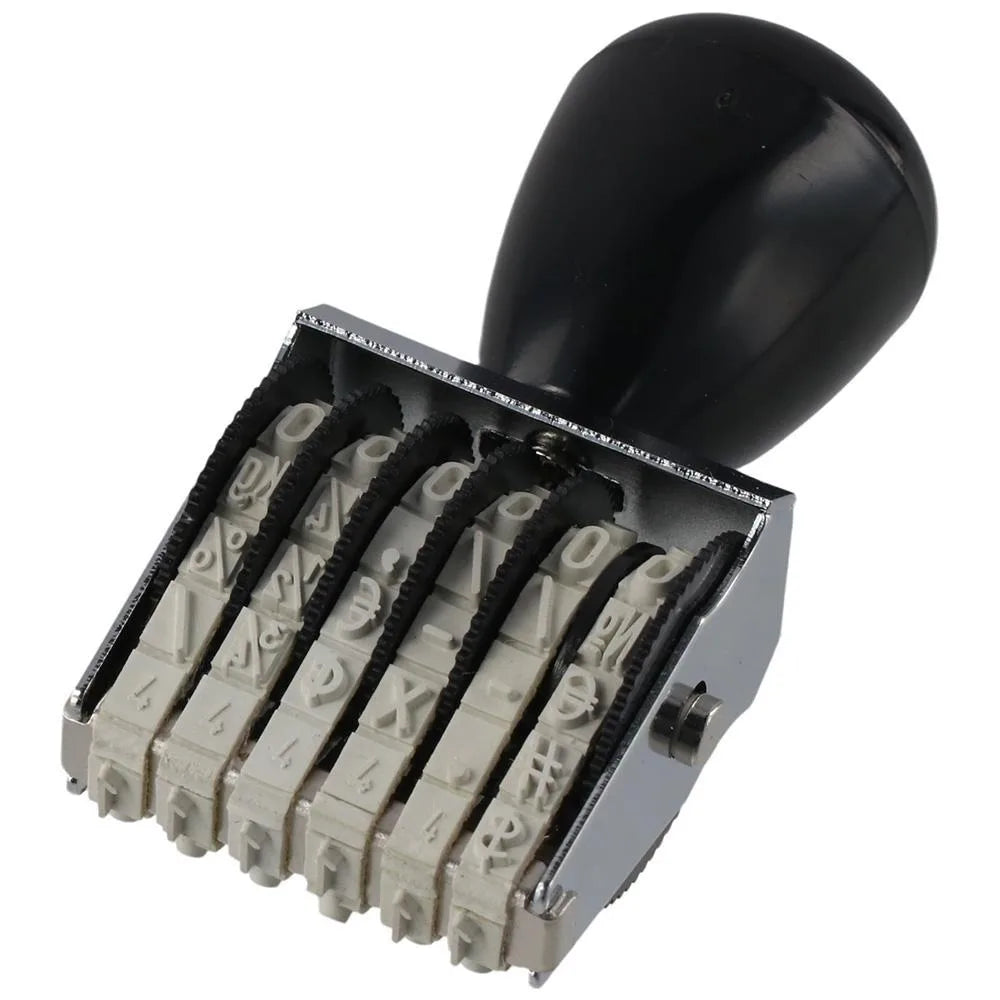 Roller 4,6 or 8 Digit Number Number Stamp Personalized Changeable Roller Stamps Business Stamps Office Quake