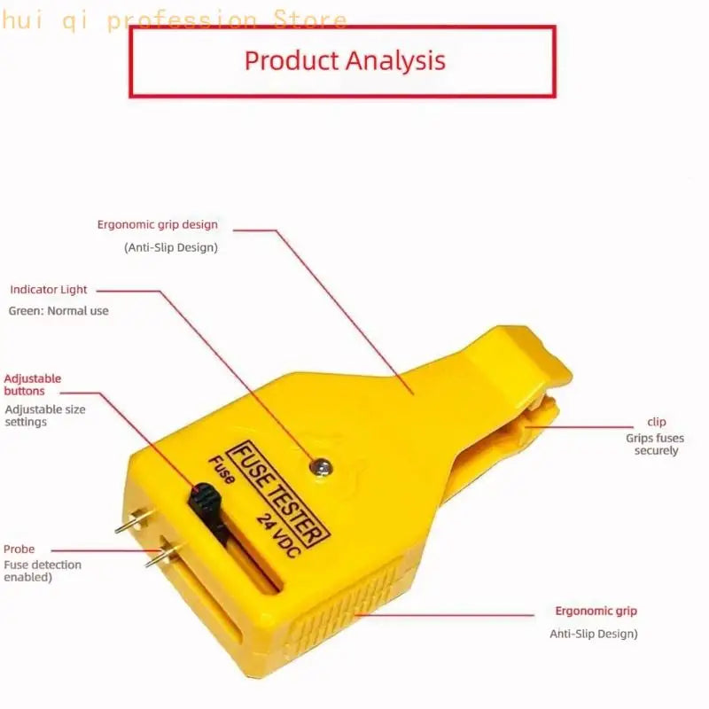 Upgrades Automotive Circuit Test Puller ABS Handle for Blade Replacement Service H8WE Quake