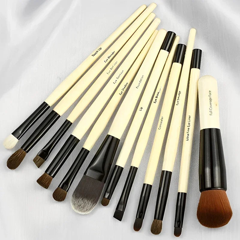 Professional Makeup Brushes For Broom Foundation Eye Liner Shadows Contour Lipgloss Eyeshodaws Brush косметика Quake