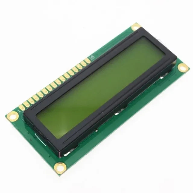 Blue Green Screen 16x2 Character LCD Display Module HD44780 Controller Blue Black Light LCD1602 1602 Module Quake Green