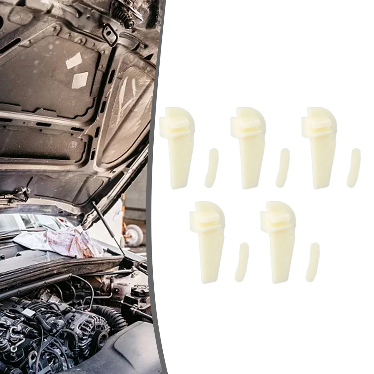 5 Sets Wheel Protection Nylon Tire Changer Bird Head Pad Rim Protectors Tyre Changer Bird Head Protector Plastic Protective Pad Quake