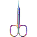 Multi-Purpose Nail Cuticle 1Pcs Scissors Eyebrows/Eyelashes Mustache Cuticle Extra Fine Curved- Professional Manicure Scissors Quake MULTI