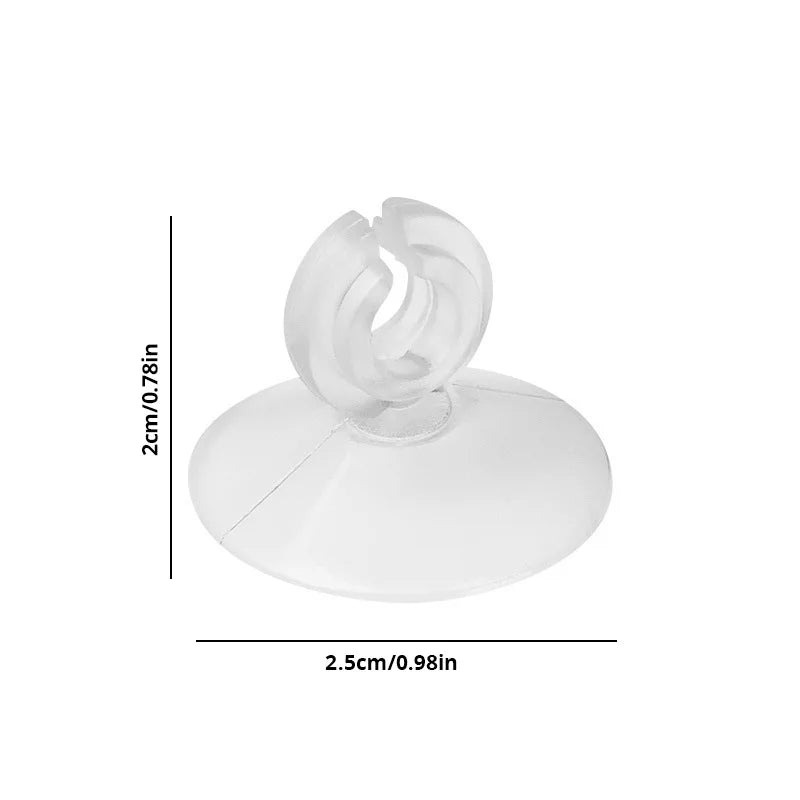 Silicone Air Pump Cylinder Holder with Suction Cups – Secure Mount for Oxygen Pumps, Stable and Reliable Tank Attachment Quake