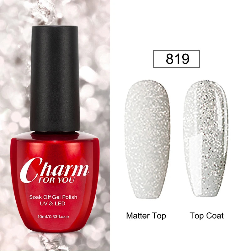 23 Color Gel Nail Polish 3 IN 1 One Step Summer Color Gel Varnish Semi Permanent UV/LED Soak Off Manicure Nail Art Gel Lacquer Quake 819