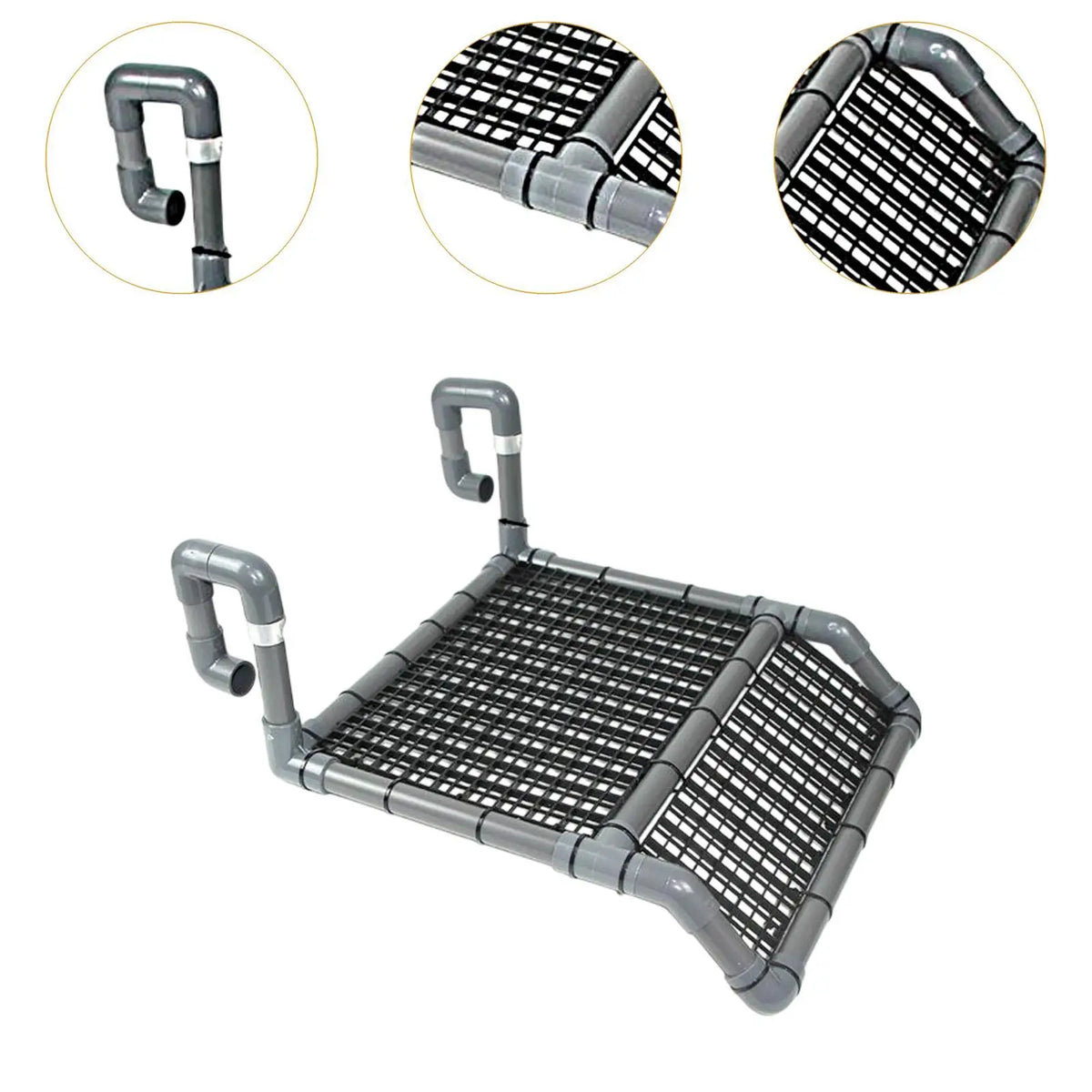 Turtle Basking Platform Reptile Habitat Terrace Turtle Ramp Climbing Shelf for Frog Newts Terrapin Small Reptiles Amphibians Quake
