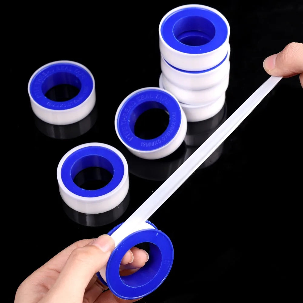 30/1PCS Pipe Leak Proof Sealing Tape Sink Drain Pipe Thread Duct Tapes Plumbing Fitting Repair Tool Waterproof PTFE Sealant Tape Quake