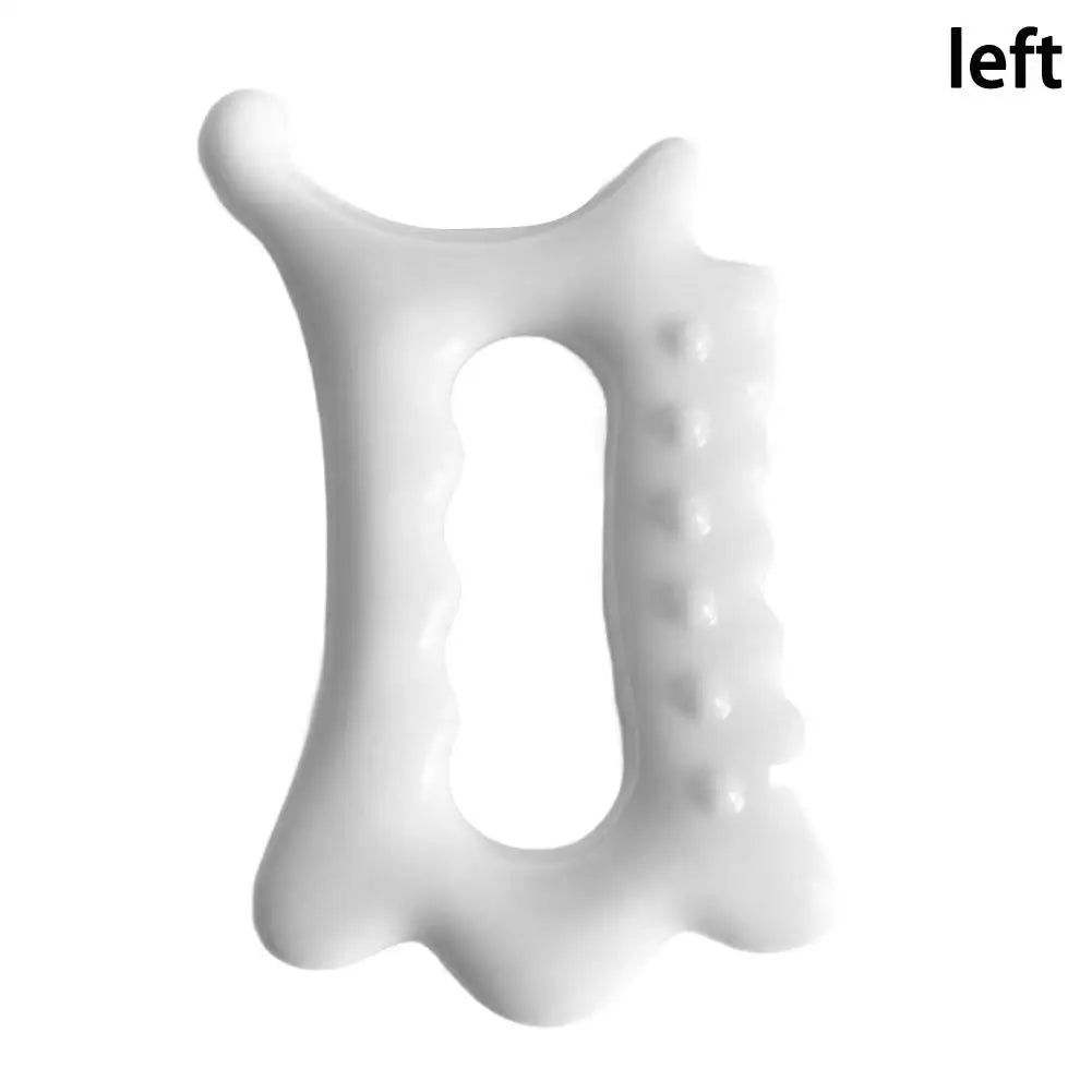 Ergonomic Versatile Handheld Gua Sha Board For Face & Body - Non-ceramic Gua Sha Massage Tool Relaxation And Beauty Massager Quake left