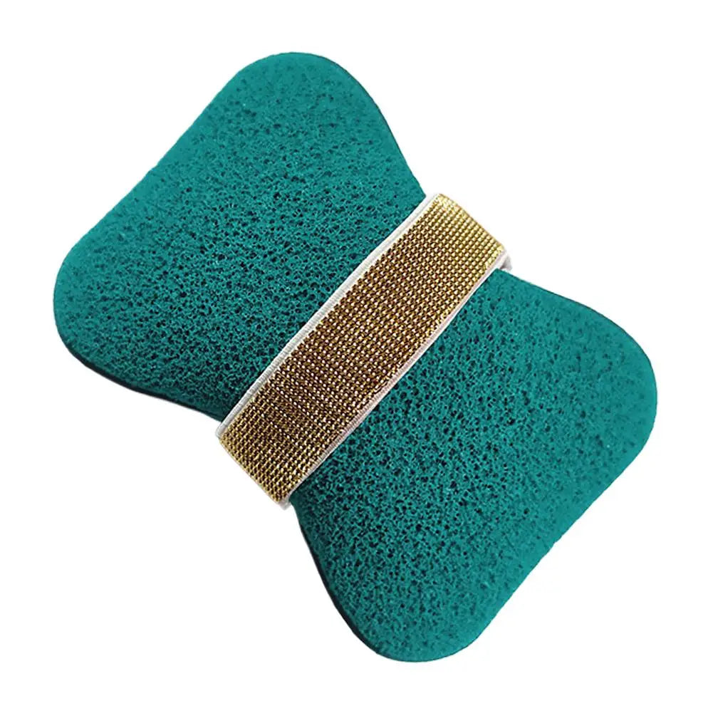 Sponge Soap Bag Bath Cleansing Foaming Net Pouch Body Exfoliating Scrubber Sponges Bathroom Nylon Soap Pocket Quake green