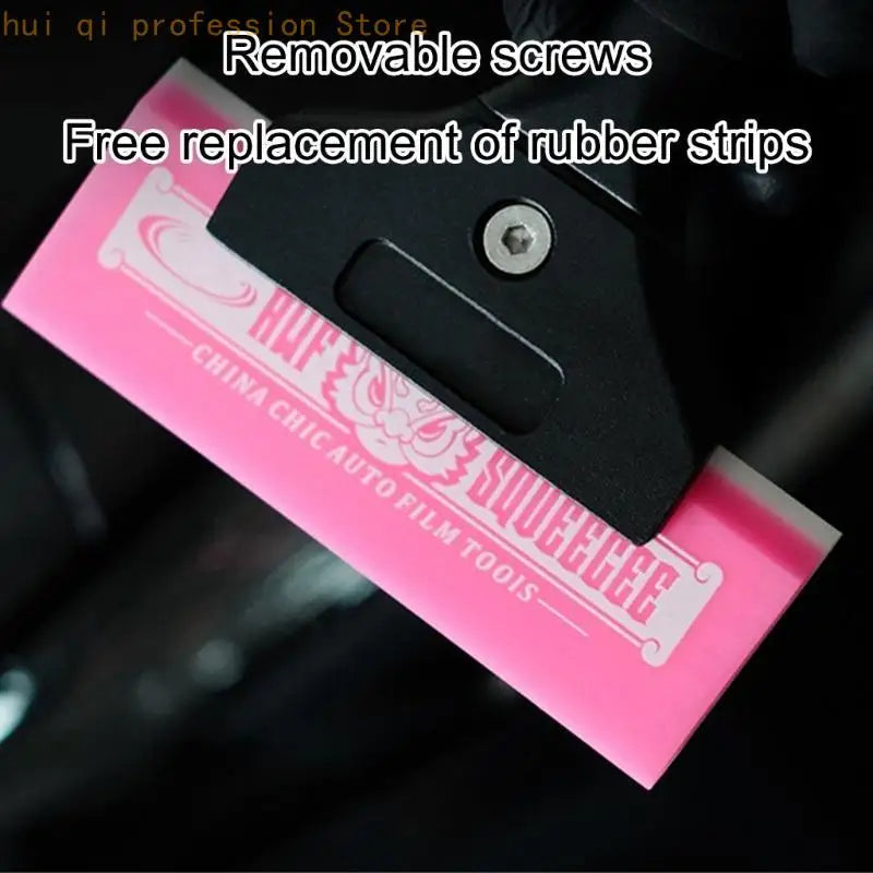 Double Angled Auto Film Squeegee Application Tool Water Bubble Elimination Suitable for Vehicle Window Office Glass H8WE Quake