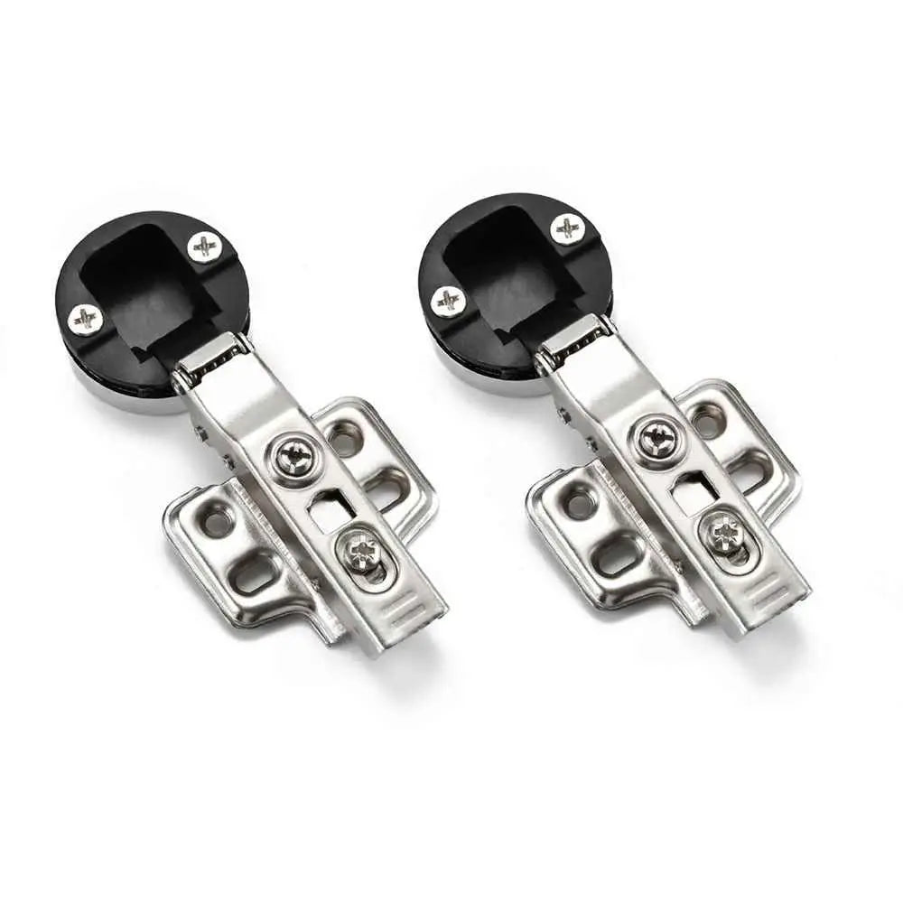2PCS Useful Connector Hardware Glass Door Hinge Furniture Supplies Cabinet Hinge Clip Window Accessories Quake Straight bend